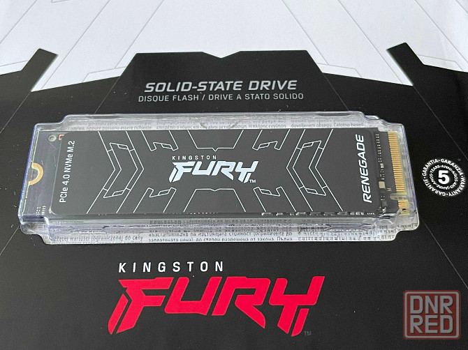SSD Kingston FURY Renegade 1TB M.2 PCIe 4.0 x4 3D TLC NAND Буфер 1GB Донецк - изображение 2