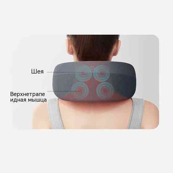 Массажер для шеи умный Xiaomi Mijia Cervical Massager MJNKAM01SKS Grey Макеевка
