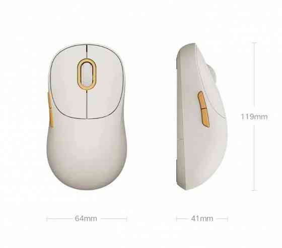 Мышь компьютерная беспроводная Xiaomi Wireless Mouse 3 (XMWXSB03YM) White/Pink/Blue Макеевка