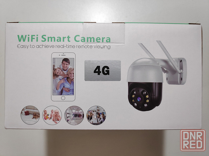 Камера видеонаблюдения 4mp ртz поворотная с сим картой 4g и wifi Донецк - изображение 2