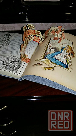 Подарочная книга "Алиса в стране чудес" Донецк - изображение 5