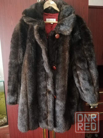шок цена! Продам шубу эко мех норки, р. м Донецк - изображение 4