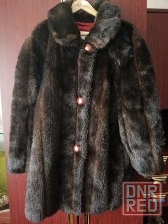 шок цена! Продам шубу эко мех норки, р. м Донецк - изображение 1