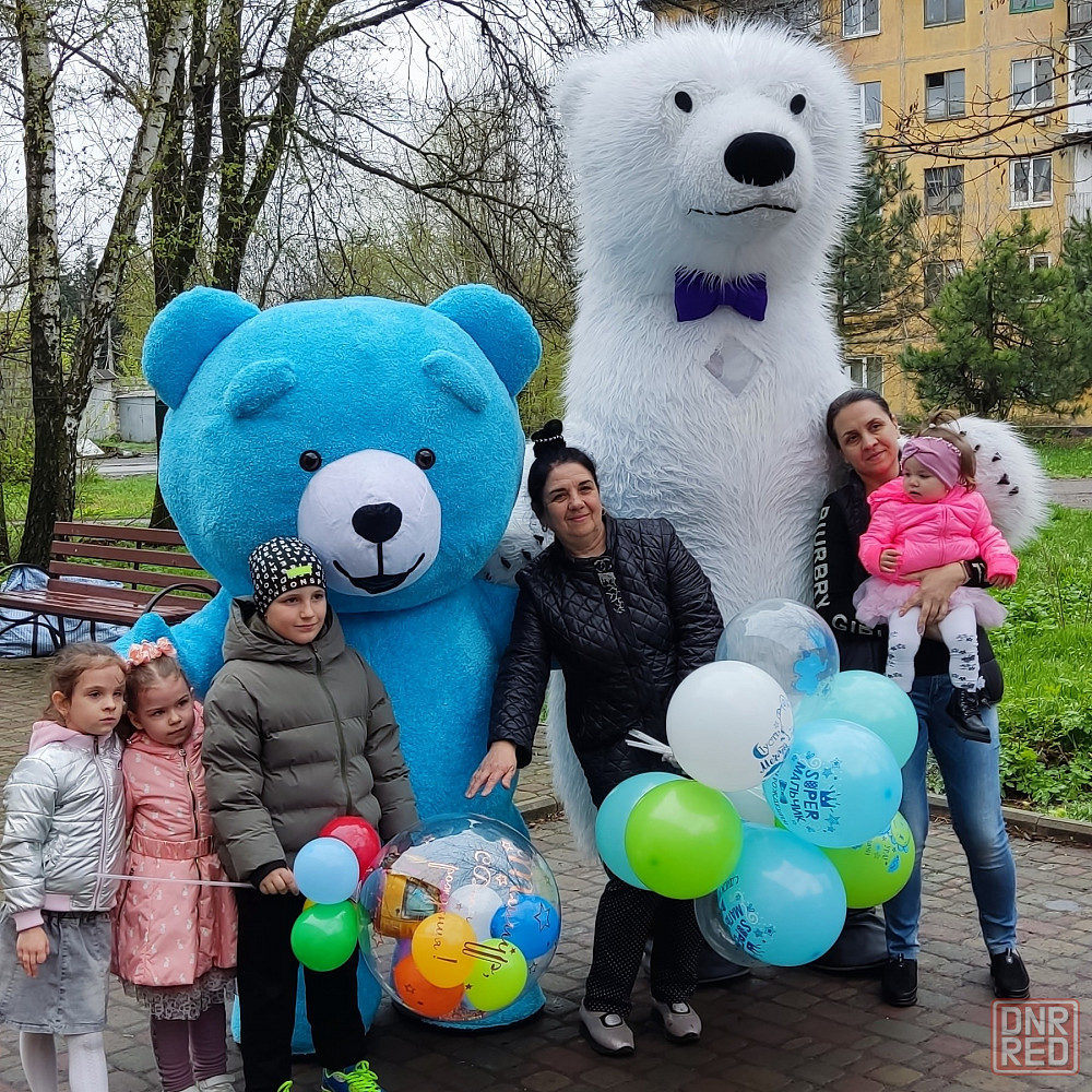 Белый медведь панда - Организация праздников Донецк на DNR.RED