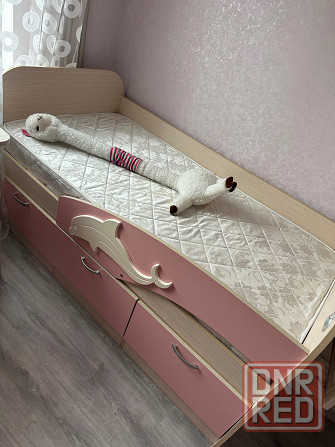 Детская кровать с ортопедическим матрасом Макеевка - изображение 2