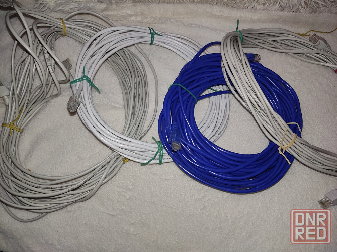 Сетевой кабель, патч-корд, кабель для подключения Интернета Донецк - изображение 1