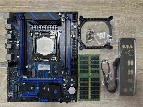 Комплект X99 Xeon E5-2670v3, 32GB DDR4, Huananzhi X99-QD4 LGA2011v3 Донецк