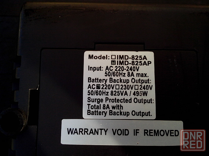 Продам ИБП бесперебойник IMD-825 AP- 500W. Горловка - изображение 4