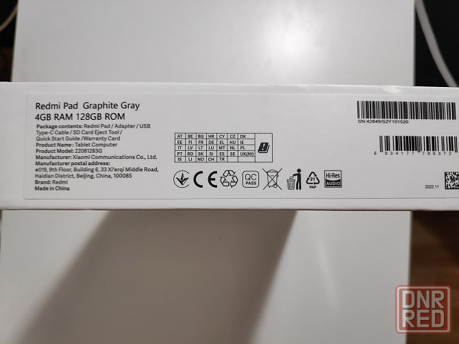 Планшет Xiaomi Redmi Pad 128 ГБ 10.61" серый Новый Донецк - изображение 3