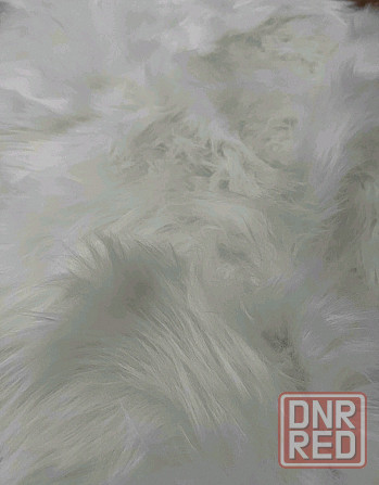 Коврик меховой белый, 60*90 см Донецк - изображение 4