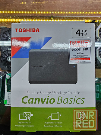 Внешний жесткий диск 4Tb Toshiba Донецк - изображение 1