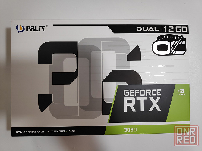 Видеокарта Palit NVIDIA GeForce RTX 3060 Dual OC 12Gb Новая (Также MSI и Gigabyte) Донецк - изображение 1