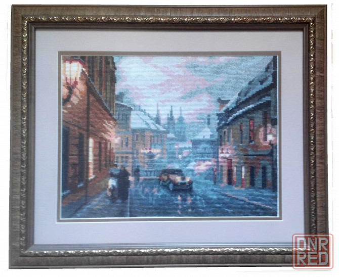 Вышивки крестом в рамках под стеклом(цена за шт.)! Донецк - изображение 1