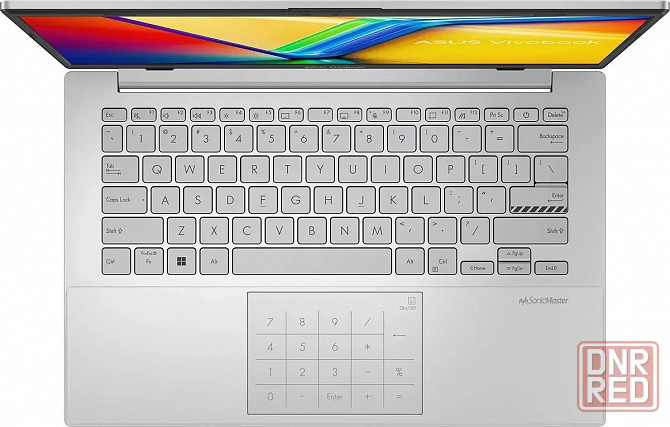 Ноутбук 14" ASUS Vivobook Go 14 Ryzen 3 7320U (2.4GHz) 8Gb LPDDR5 256Gb Cool Silver Донецк - изображение 5
