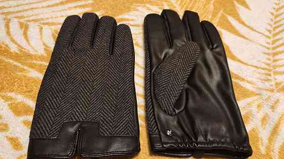 Мужские кожаные перчатки (800-2000р.) Донецк