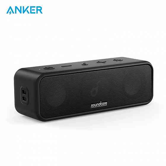 Колонка Anker SoundCore 3, портативная, беспроводная, Bluetooth, 16 Вт Донецк