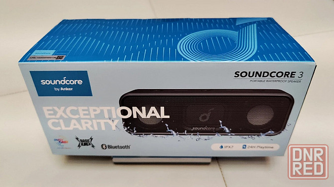 Колонка Anker SoundCore 3, портативная, беспроводная, Bluetooth, 16 Вт Донецк - изображение 8