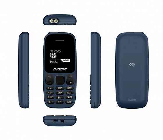Телефон DIGMA Linx A106. 2 sim . + Зарядка от солнечной панели Донецк