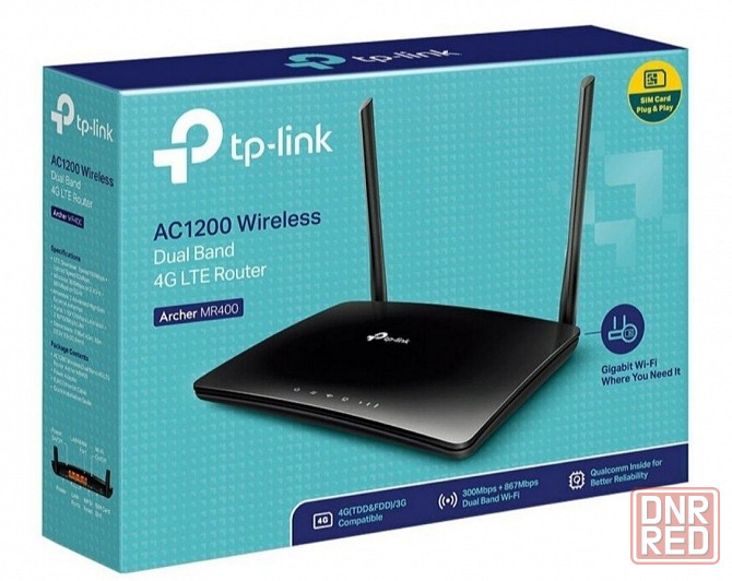 Домашний интернет WiFi роутер tp link mr 400 , LTE 4G . Работает от лю Донецк - изображение 1
