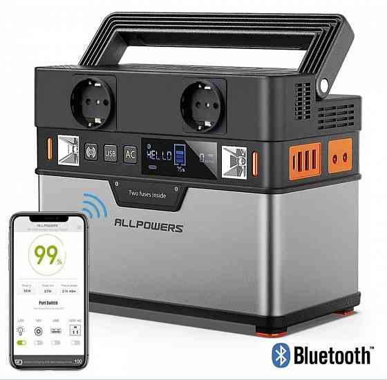 Портативная электростанция allpowers S300 Watt с блютуз Донецк