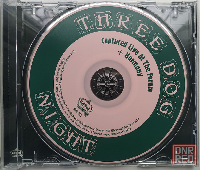Компакт диск фирменный: Three Dog Night - 1969/1971 Макеевка - изображение 2