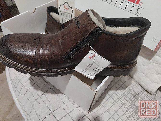 Rieker - ботинки мужские новые зима 44 размер. Мариуполь - изображение 2