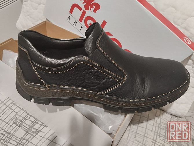 Rieker- туфли новые без шнурков - лоферы 44 размер. Мариуполь - изображение 1