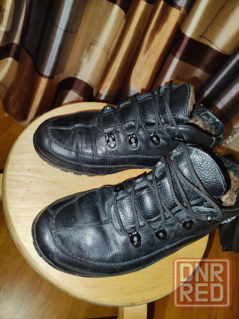 Зимние ботинки Bistfor нат. кожа, мех 42-43p Донецк - изображение 4