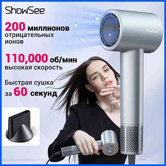 Фен Xiaomi ShowSee Hair Dryer A18-GY серый Макеевка