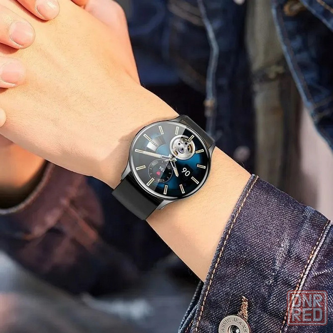 Смарт часы Hoco Watch Y15 Amoled черный Макеевка - изображение 3