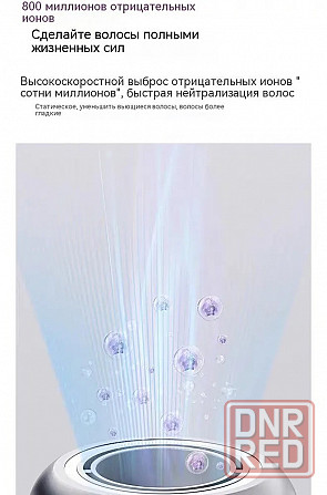 Фен Xiaomi Mijia High Speed Hair Dryer H501 бесшумный (GSH501SST) сиреневый Макеевка - изображение 7