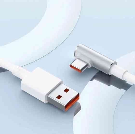 Кабель Xiaomi Mijia L-shaped Data cable USB - Type-C 1.5M Макеевка