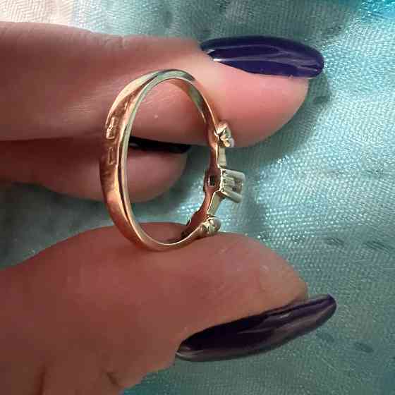 Золотое кольцо с бриллиантами+обручальное Донецк