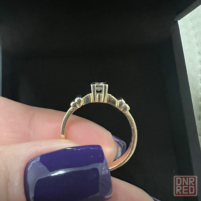 Золотое кольцо с бриллиантами+обручальное Донецк - изображение 2