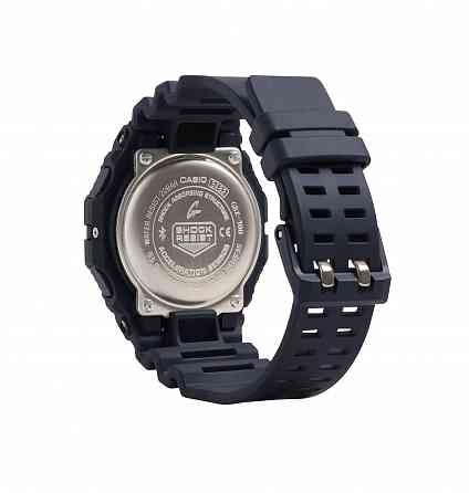 Часы Casio G-Shock GBX-100-1DR (черный, серебряная рамка) противоударные, водозащита (до 200 м) Макеевка