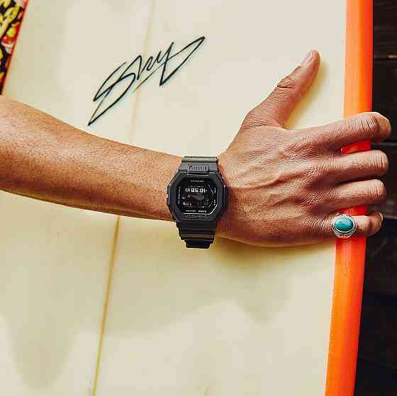 Часы Casio G-Shock GBX-100NS-1DR (черный) противоударные, водозащита (до 200м), подсветка, + ВТ Макеевка