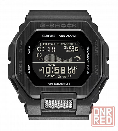 Часы Casio G-Shock GBX-100NS-1DR (черный) противоударные, водозащита (до 200м), подсветка, + ВТ Макеевка - изображение 2