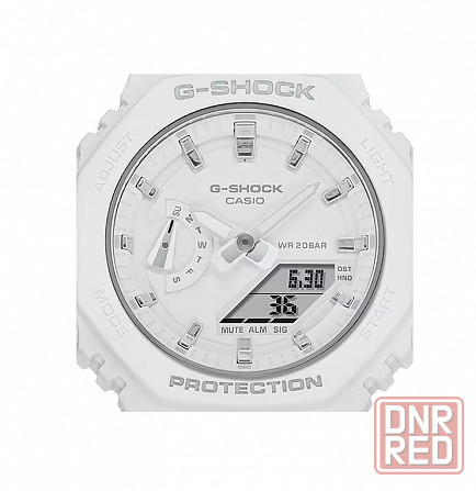 Часы Casio G-Shock GMA-S2100-7ADR (белый, УНИСЕКС) противоударные, водозащита (до 200 м) Макеевка - изображение 2