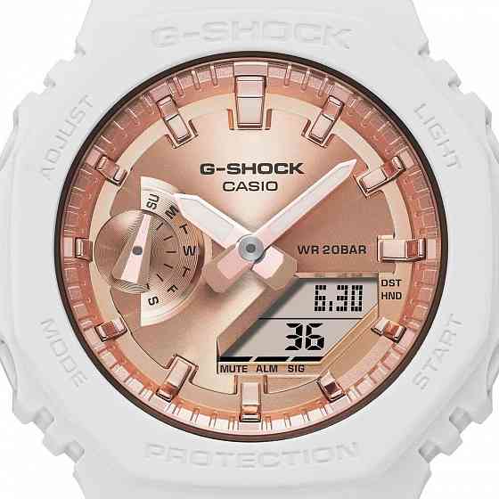 Часы Casio G-Shock GMA-S2100MD-7ADR (розовое золото) противоударные, водозащита (до 200 м) Макеевка