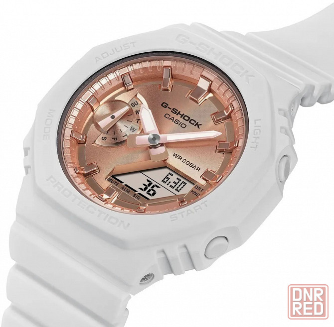 Часы Casio G-Shock GMA-S2100MD-7ADR (розовое золото) противоударные, водозащита (до 200 м) Макеевка - изображение 3