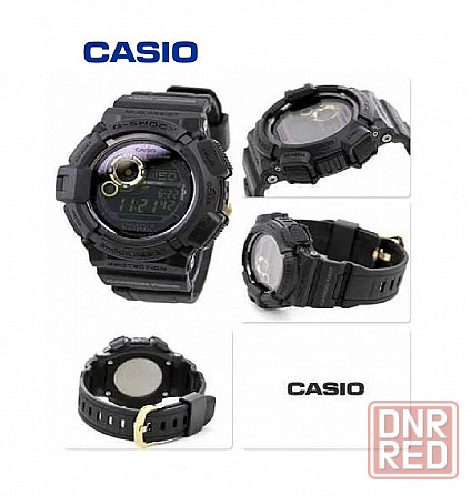 Часы Casio G9300GB (черный) противоударные, водозащита (до 200 м), подсветка, компас Макеевка - изображение 2