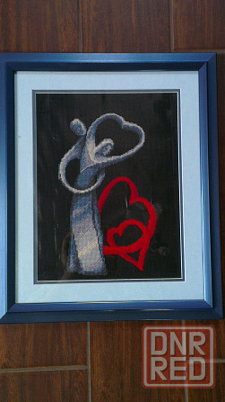 Картина Любовь вышивка крестом ручная работа Донецк - изображение 1