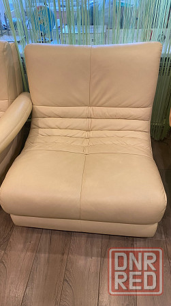 Кожаный диван угловой+ кресло Донецк - изображение 3