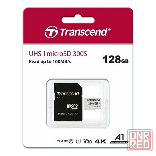Карта памяти Micro SDXC 128GB Transcend 300S; Class 10 Донецк - изображение 1