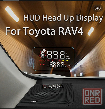 Проекция на лобовое стекло HUD Display RAV4 2018- Донецк - изображение 1