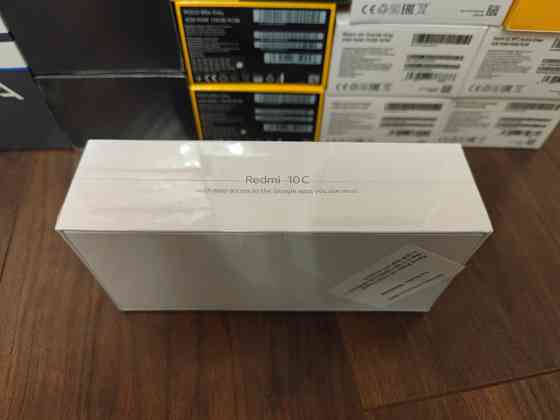 Xiaomi 10c, 4/128, новый, запечатан, тёмный Донецк
