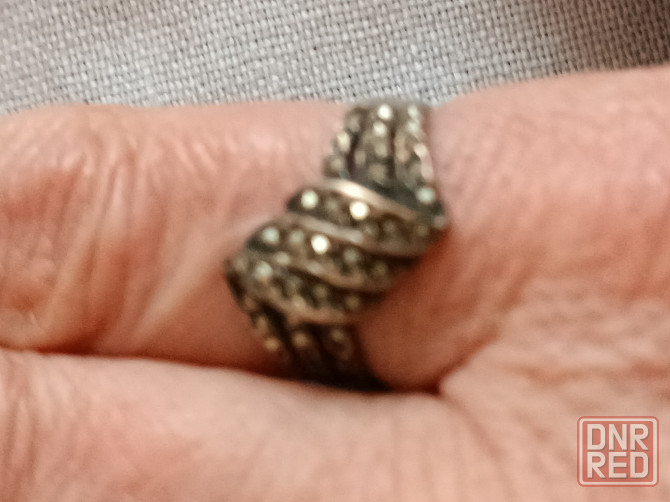 продам набор из серебра -кольцо и серьги Донецк - изображение 2