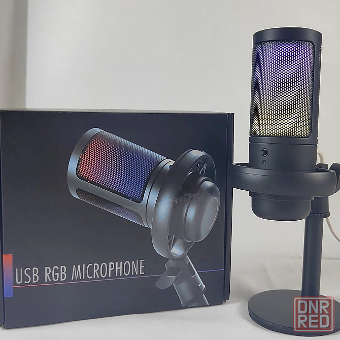 Микрофон игровой ME6S USB, конденсаторный, студийный Донецк - изображение 1