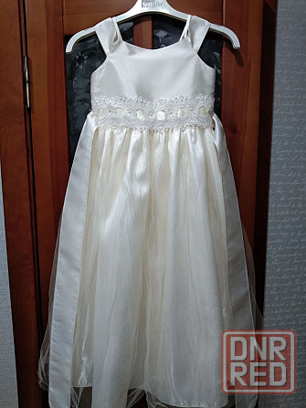 Продам нарядное платье р. 134-140 Донецк - изображение 1