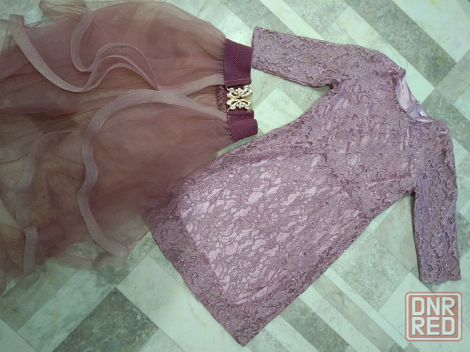 Продам нарядное платье р. 128-134 Донецк - изображение 3